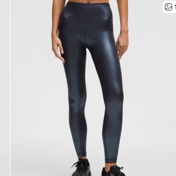 lululemon athletica Pants - NWT Lululemon WunderTrain HR Tight - 28” Foil